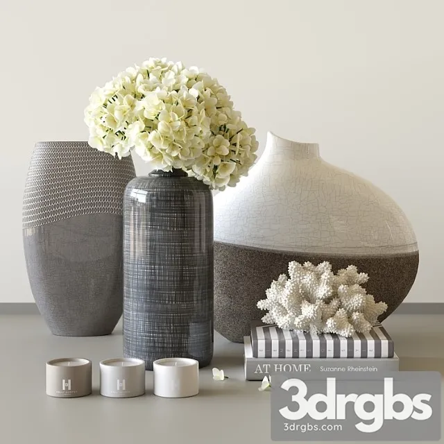 Decorative set by kelly hoppen 3D Model Free