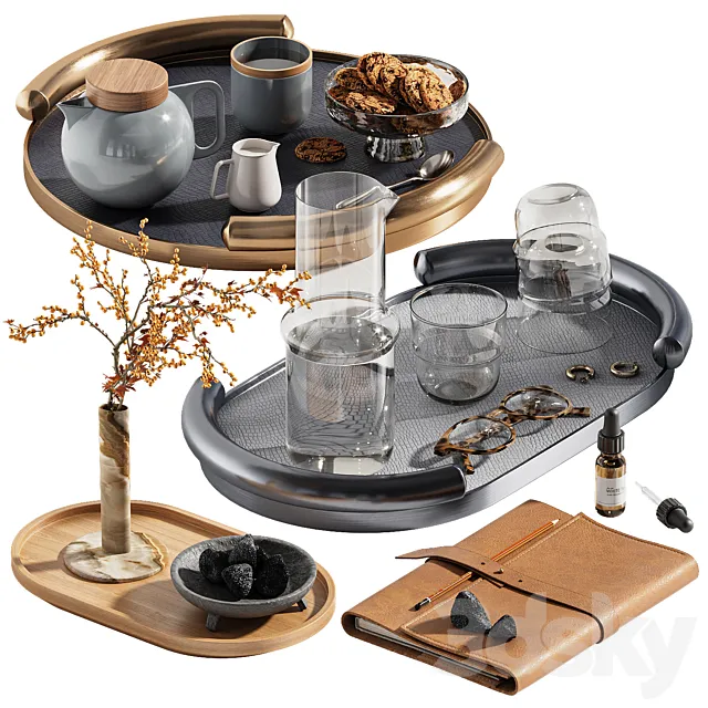 Decorative set ch12 3D Model