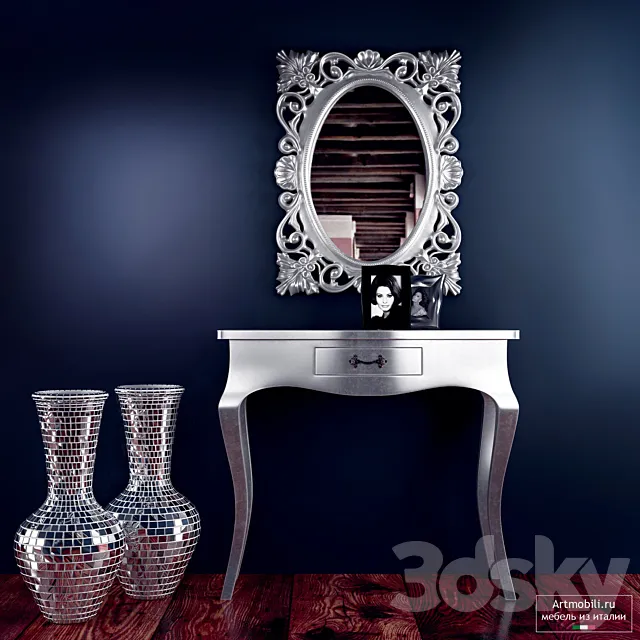 Decorative set classic 3D Model