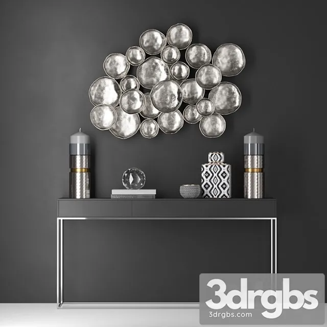 Decorative set dantone home 2 3D Model Free