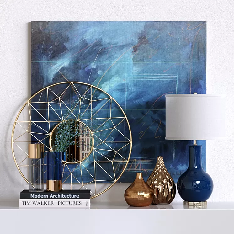 Decorative Set Dantone Home 3D Model