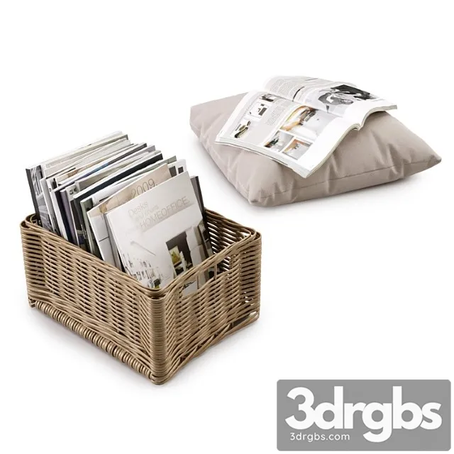 Decorative set Décor on the floor 3D Model Free