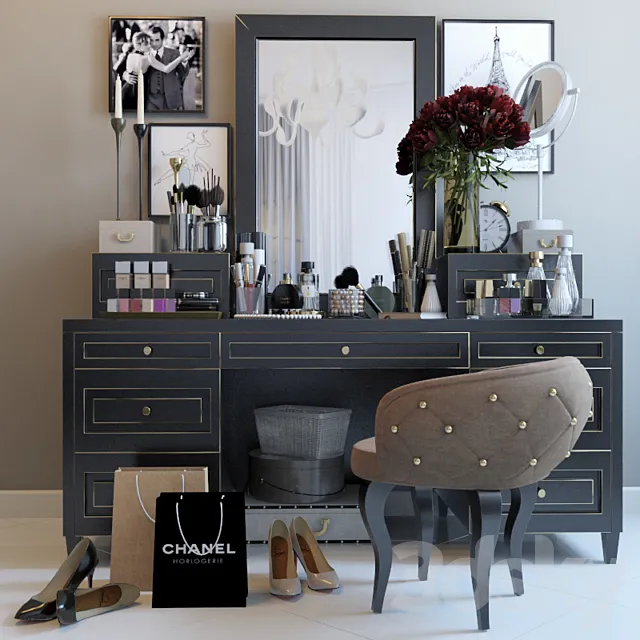 Decorative set dresser 2 3DModel