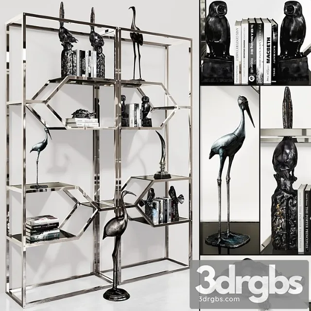 Decorative set Eichholtz accessories collection set3 3D Model Download