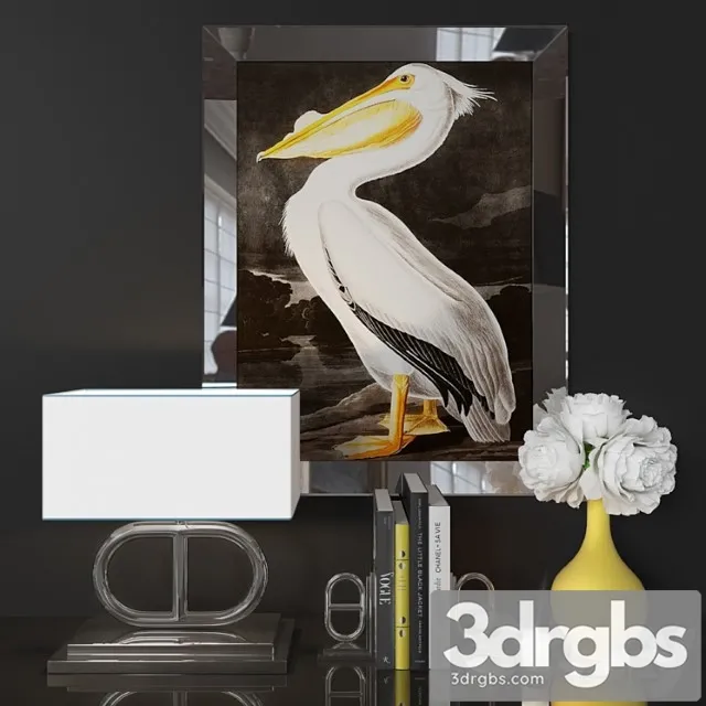 Decorative set Eichholtz Decor set 3D Model Download