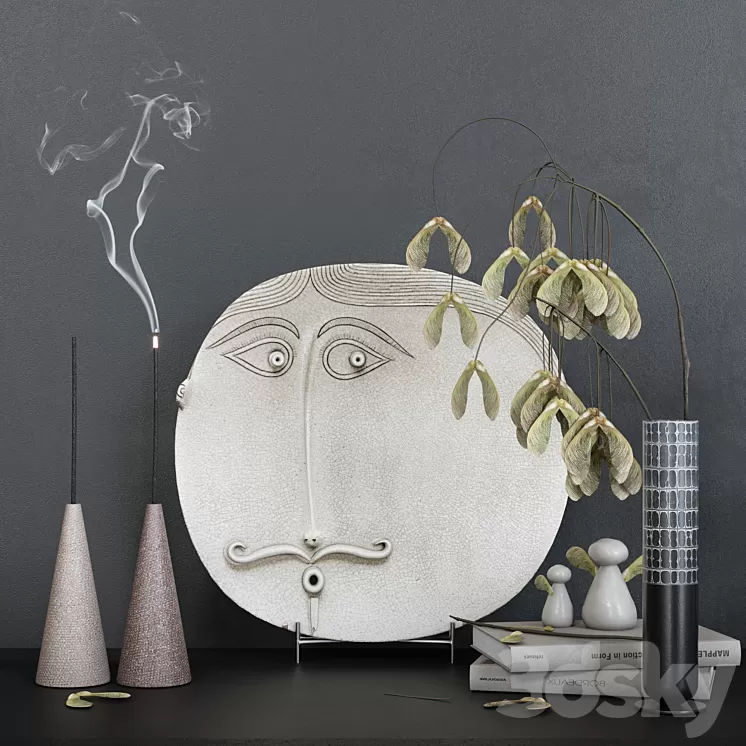 Decorative set F1 3D Model