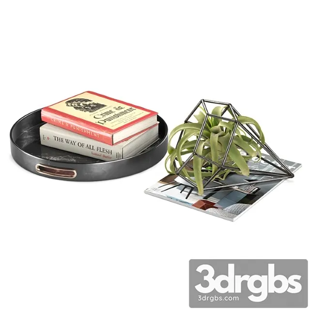 Decorative set Faux tillandsia large decor set Free Download