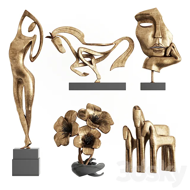 Decorative Set FR06 3DModel