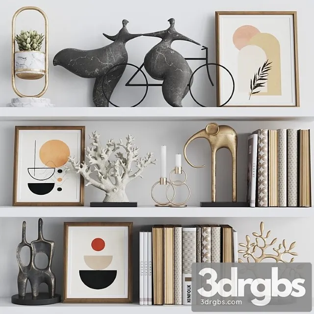 Decorative set fr12 3D Model Download