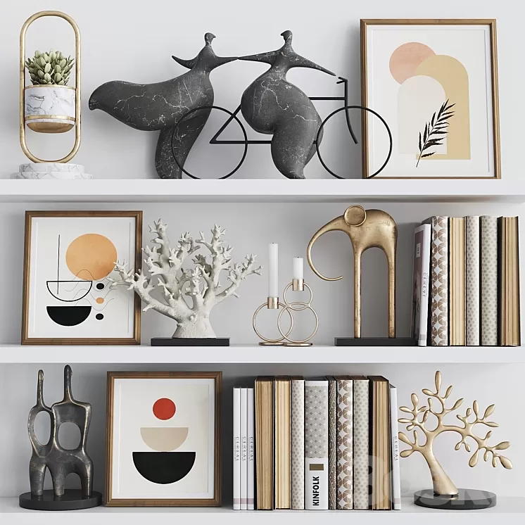 Decorative Set FR12 3D Model