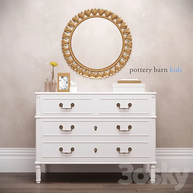 Decorative set from Pottery Barn Kids 3D Model
