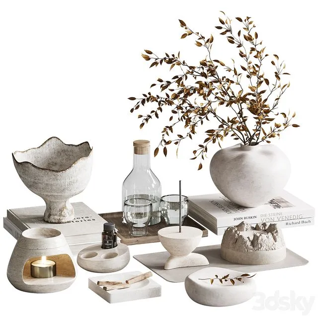 Decorative set H104 3D Model