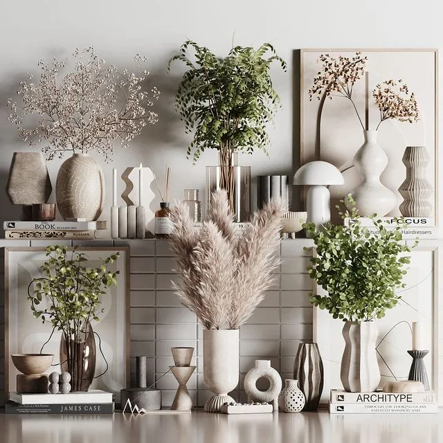 Decorative set H62 3D Model