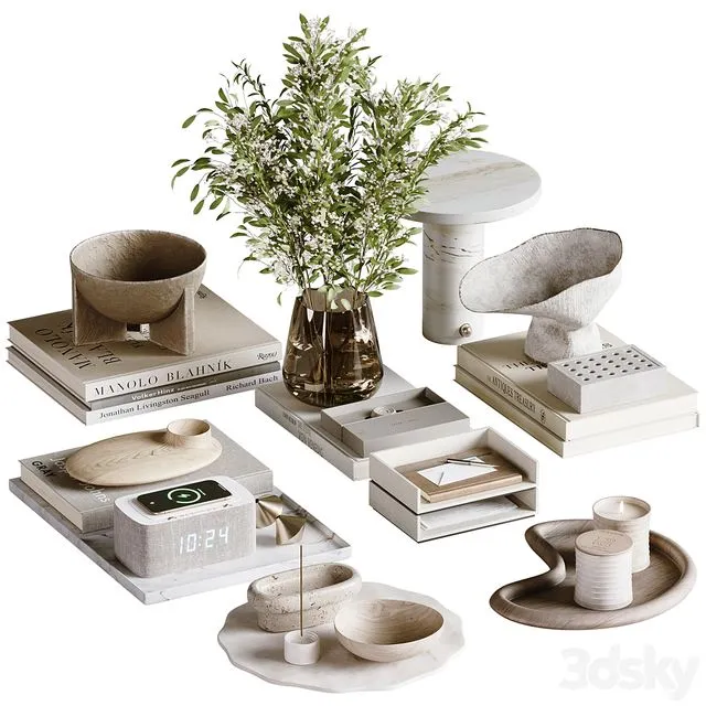 Decorative set H75 3D Model