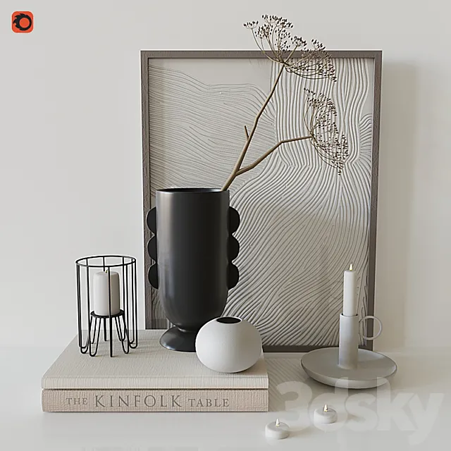 Decorative set hm 3DModel