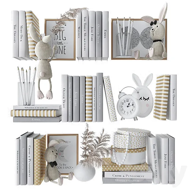 Decorative set in the nursery 1 Free Download