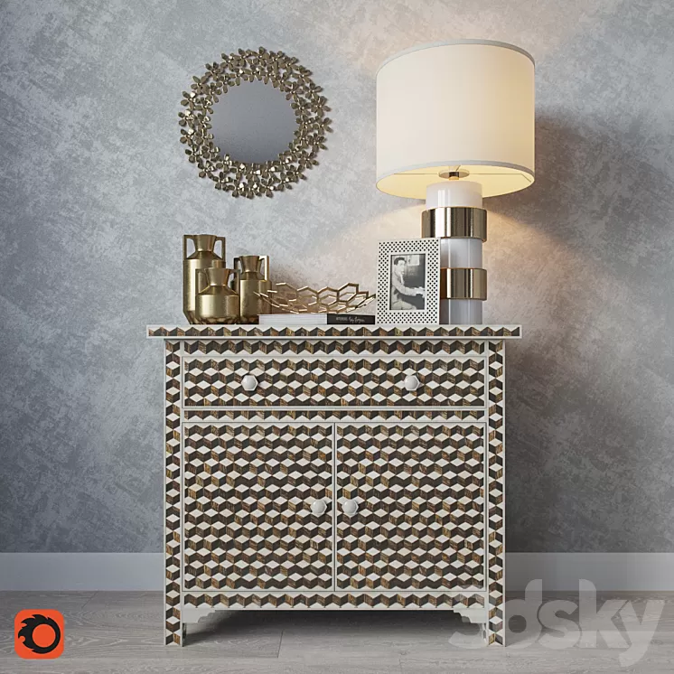 Decorative set JAYSON HOME 3D Model