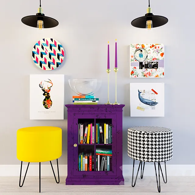 Decorative set KARE 3DModel