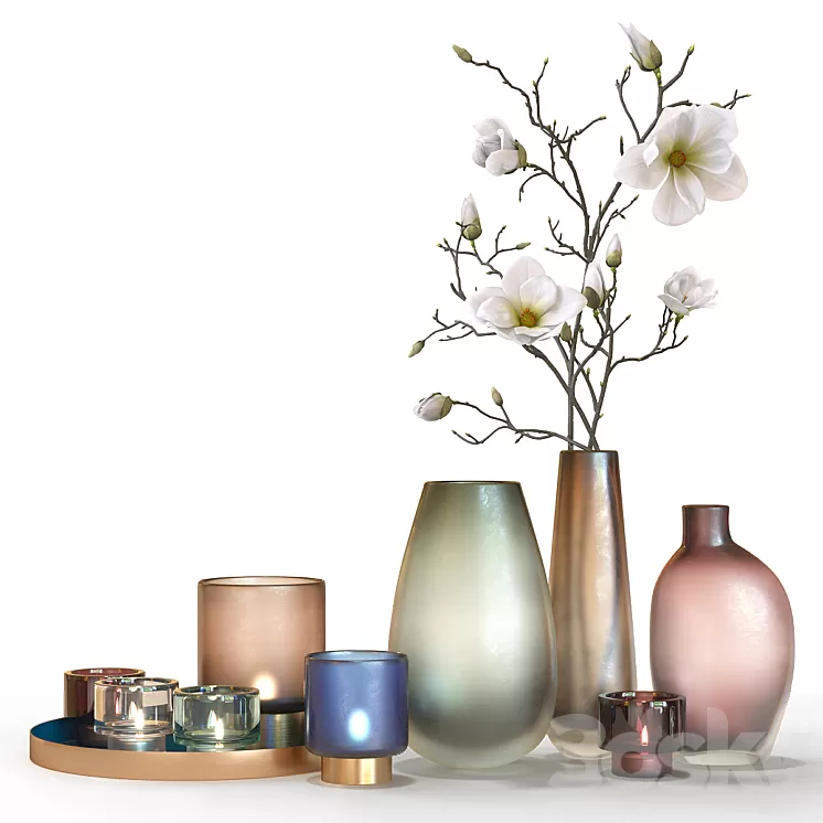 Decorative set La Redoute 3D Model