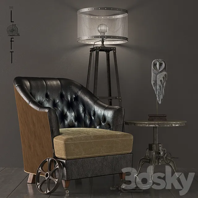 Decorative set Loft_04 Free Download