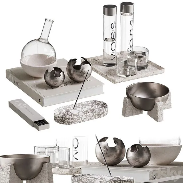 Decorative set NG10 3D Model