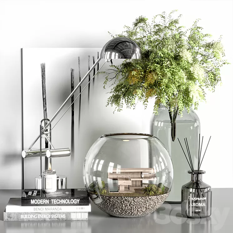 DECORATIVE SET NO5 3D Model