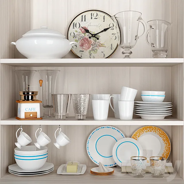 Decorative set of Provence 3DModel