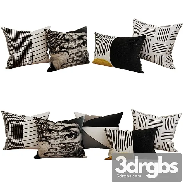 Decorative Set Pillow 14 3D Model Free