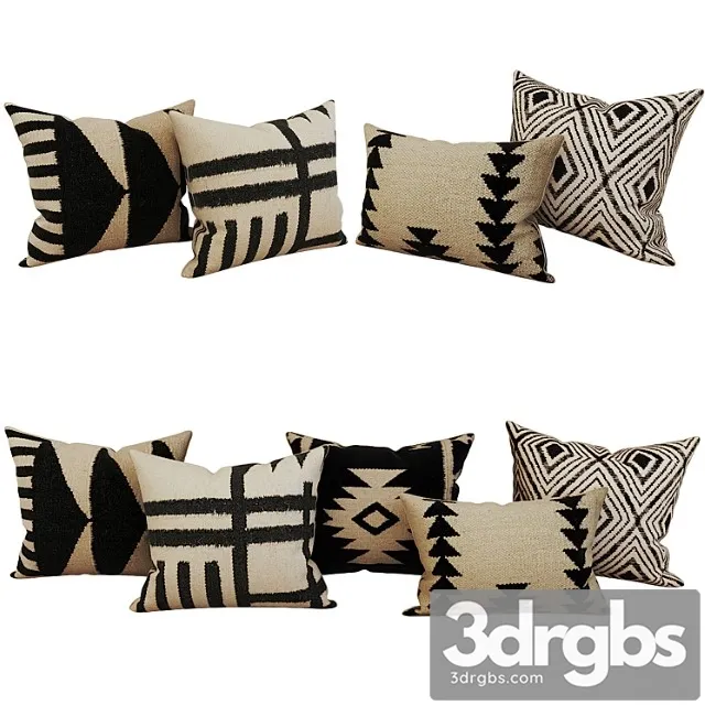 Decorative Set Pillow 17 3D Model Free