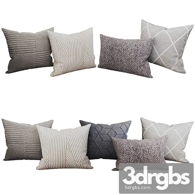 Decorative Set Pillow 24 3D Model Download