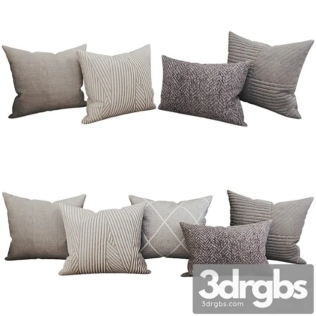 Decorative Set Pillow 30 3D Model Free