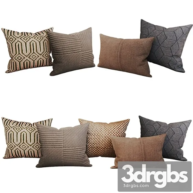 Decorative Set Pillow 35 3D Model Free