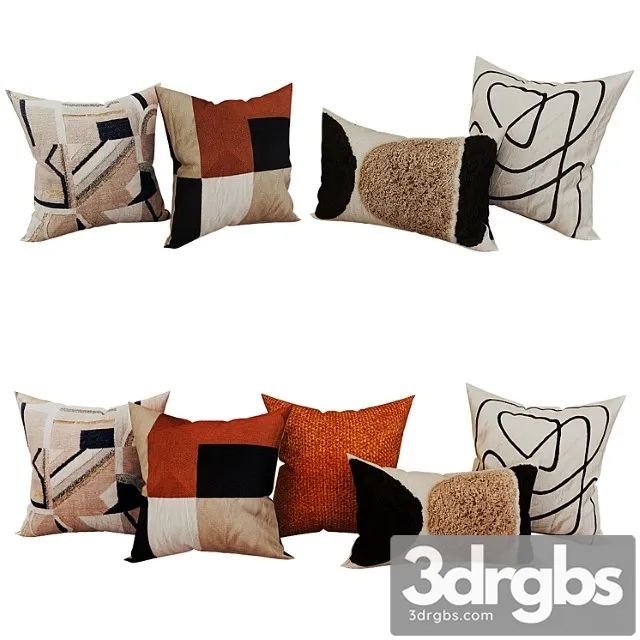 Decorative Set Pillow 48 3D Model Free