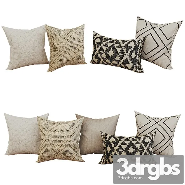 Decorative set pillow 55 3D Model Free