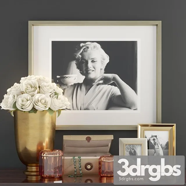 Decorative set ralph lauren home 2 3D Model Free