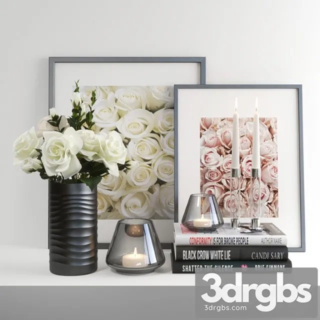 Decorative set Set818 3D Model Download