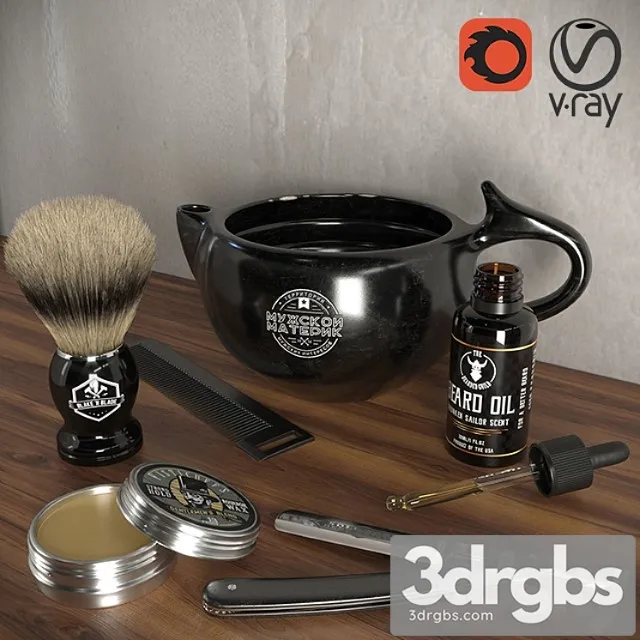 Decorative set Shaving kit Free Download