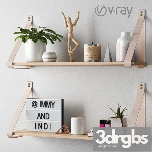 Decorative set Summertime decorative set 02 3D Model Download