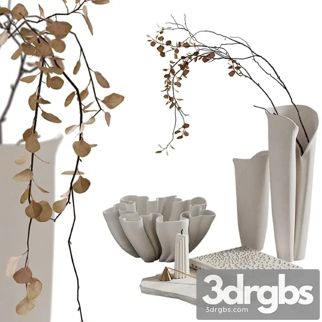 Decorative set white