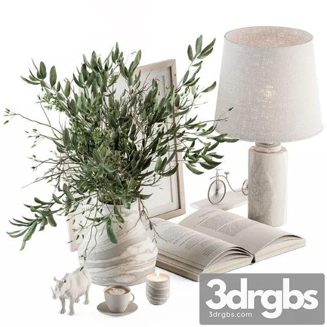 Decorative set with bouquet - set 71