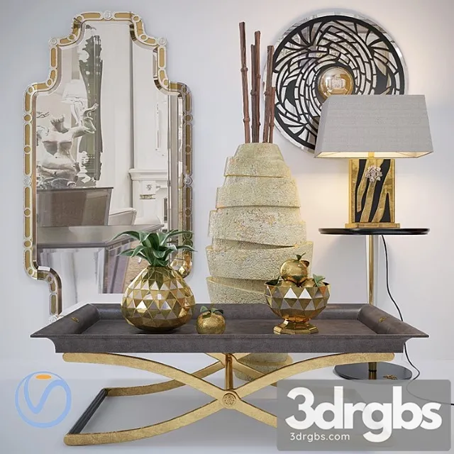 Decorative Set With Golden Apples 1 Free Download