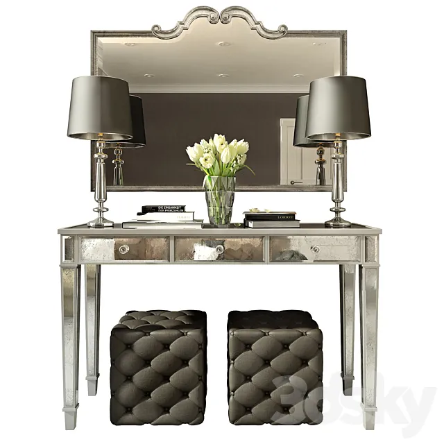Decorative set with mirror Free Download