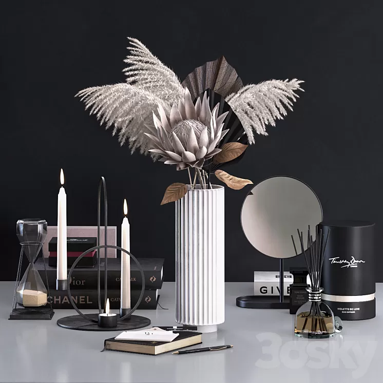 Decorative set with Proteus 3D Model