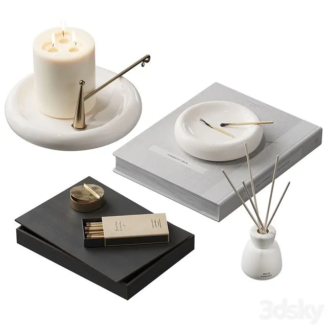 Decorative set ZARA HOME NG14 3D Model