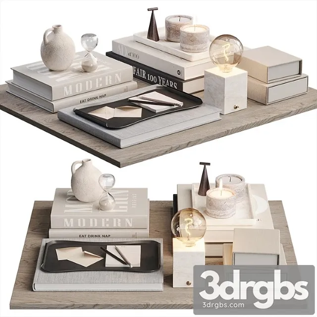 Decorative Set Zara Home NG2 3D Model Free