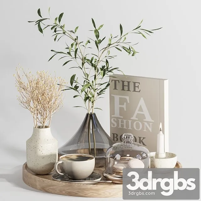 Decorative Set019 3D Model Free