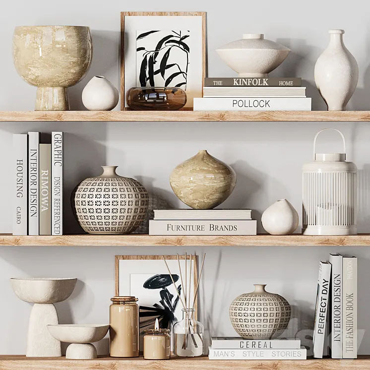 decorative set025 3D Model Free