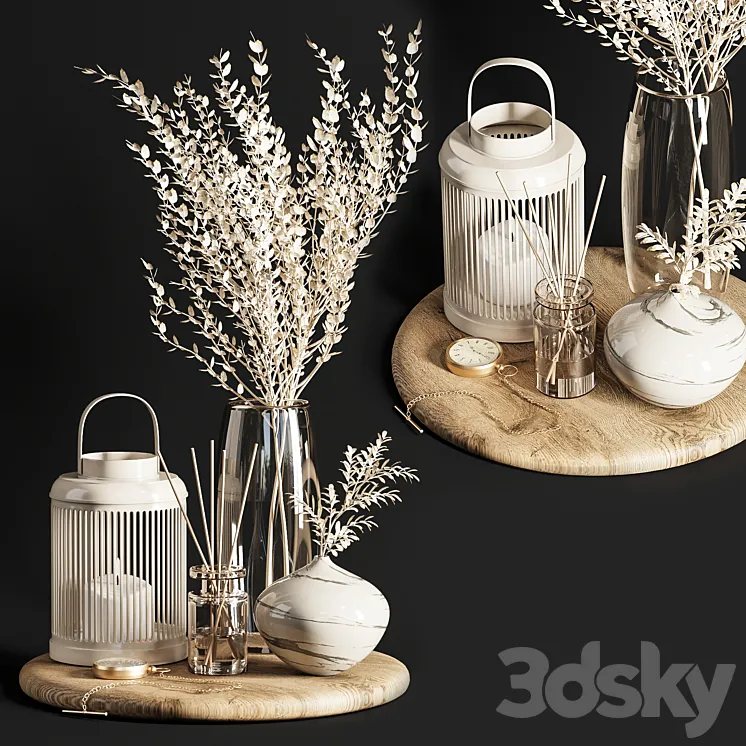 decorative set028 3D Model Free