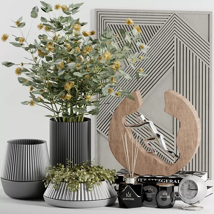 decorative set04 3D Model