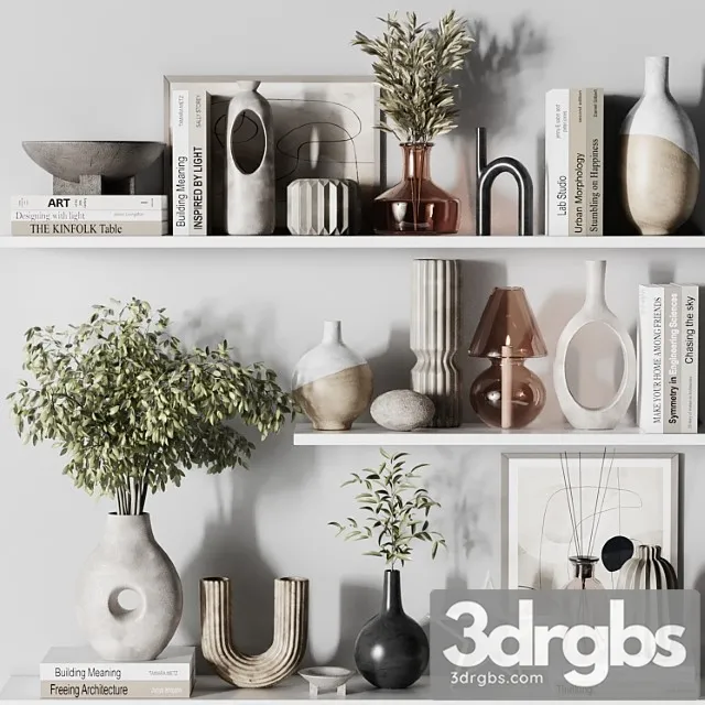 Decorative Set20 3D Model Free